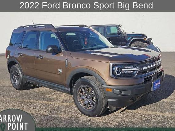 FORD BRONCO SPORT 2022 3FMCR9B62NRD34705 image